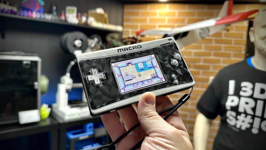 MacroSOS - Vỏ GameBoy DS Lite Macro in 3D - Image 3