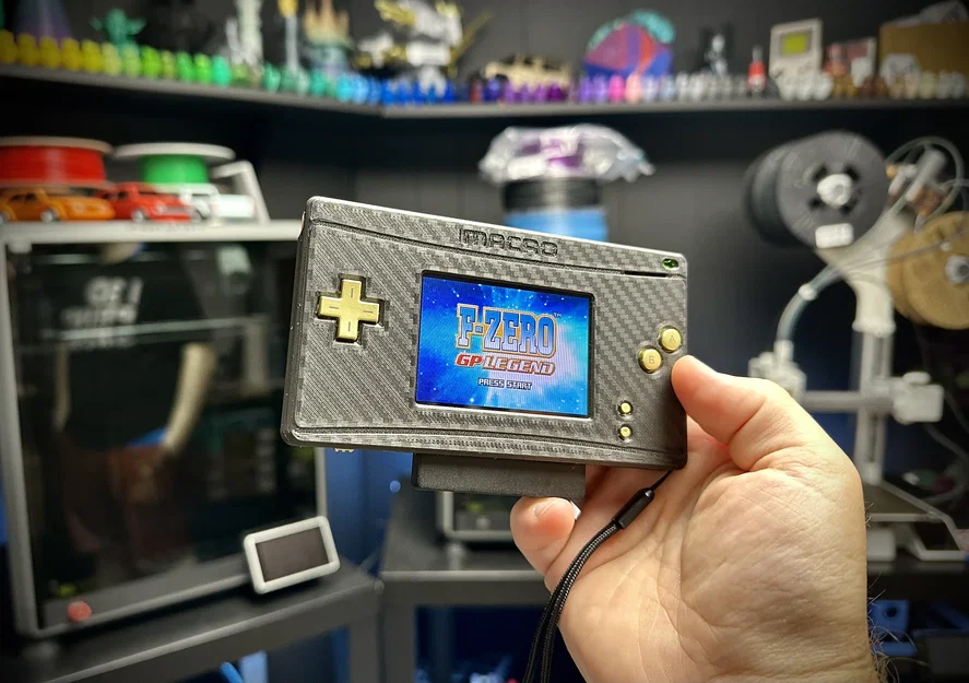 MacroSOS - Vỏ GameBoy DS Lite Macro in 3D - Image 5