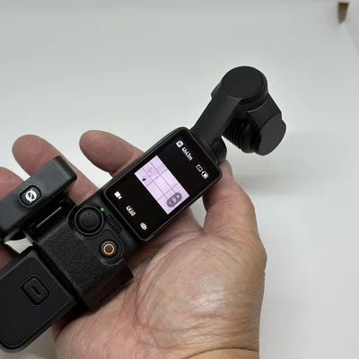 Kẹp đơn giản - cold shoe cho DJI Osmo Pocket 3 - Print-in-place