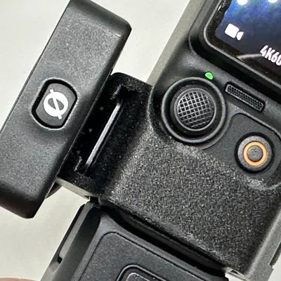 Kẹp đơn giản - cold shoe cho DJI Osmo Pocket 3 - Print-in-place