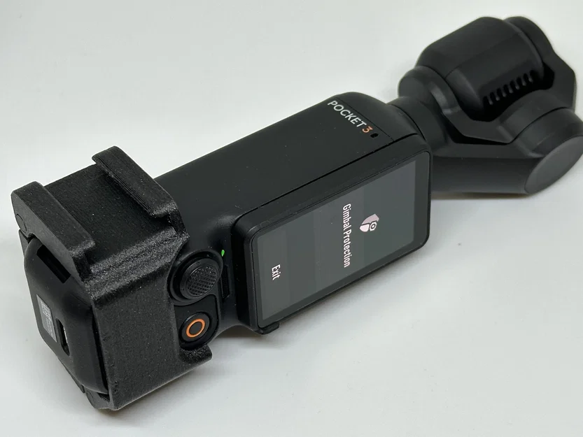 Kẹp đơn giản - cold shoe cho DJI Osmo Pocket 3 - Print-in-place - Image 8