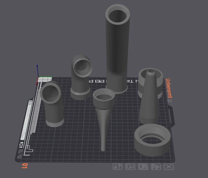 Pool Wasserfall 7 Teile (Thác nước hồ bơi 7 phần) - Image 2