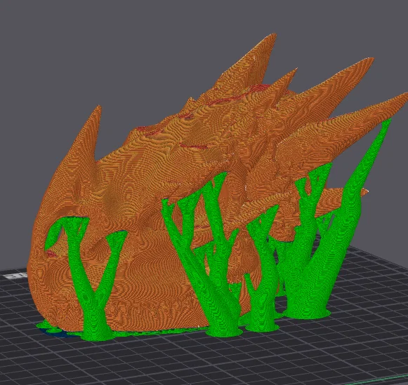 Mô hình hộp sọ rồng Dragon Skull (phóng to 250%) độc đáo - Image 1