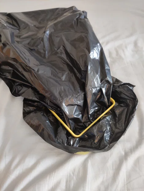 Nắp đậy tái sử dụng cho túi rác (Reusable bin lid for trashbags) - Image 7