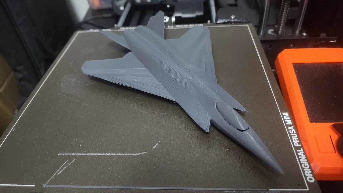Tiêm kích thế hệ 6 FCAS (6th Generation Fighter Jet) - Mô hình in 3D - Image 1