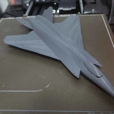Tiêm kích thế hệ 6 FCAS (6th Generation Fighter Jet) - Mô hình in 3D