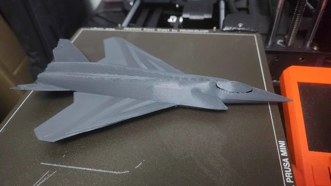 Tiêm kích thế hệ 6 FCAS (6th Generation Fighter Jet) - Mô hình in 3D - Image 2