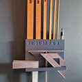 Kệ treo tường đựng dụng cụ đóng sách (Bookbinding Tool Organizer) - Thumbnail 1