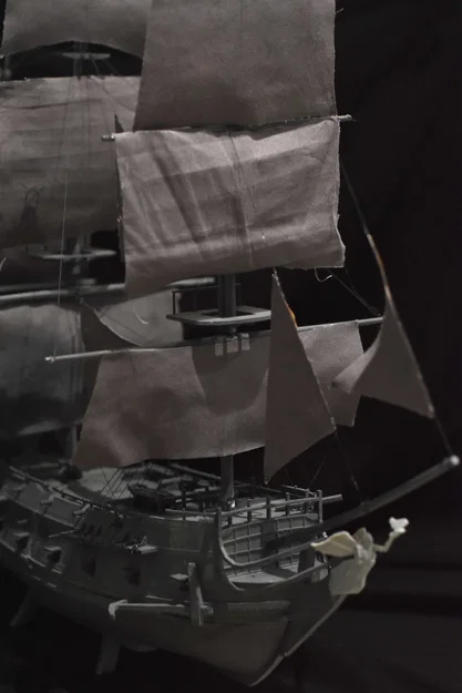 Mô hình tàu Black Pearl có thể in 3D - Image 3