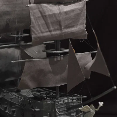 Mô hình tàu Black Pearl có thể in 3D