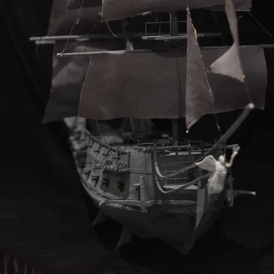 Mô hình tàu Black Pearl có thể in 3D