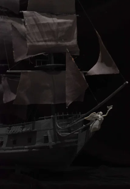 Mô hình tàu Black Pearl có thể in 3D - Image 5