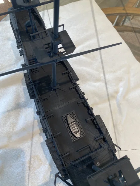 Mô hình tàu Black Pearl có thể in 3D - Image 9