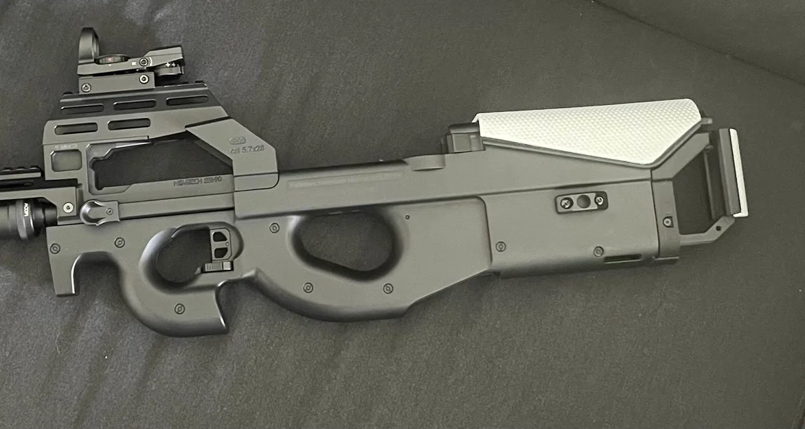 Báng súng Airsoft P90 dạng khung xương kéo dài - Image 1