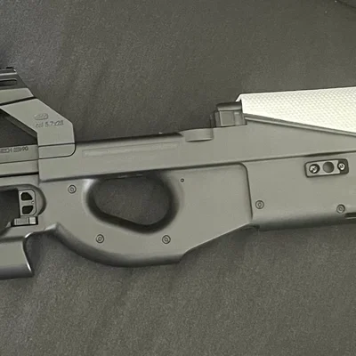 Báng súng Airsoft P90 dạng khung xương kéo dài