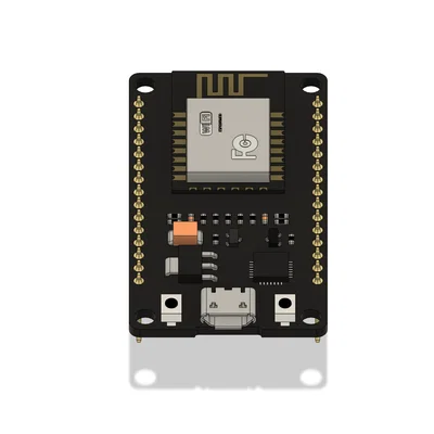 Mô hình 3D chi tiết bảng mạch ESP32 chuẩn 1:1 cho thiết kế vỏ hộp