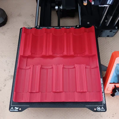 Khay đựng bộ tua vít Nut Driver chuẩn Gridfinity (4x4)