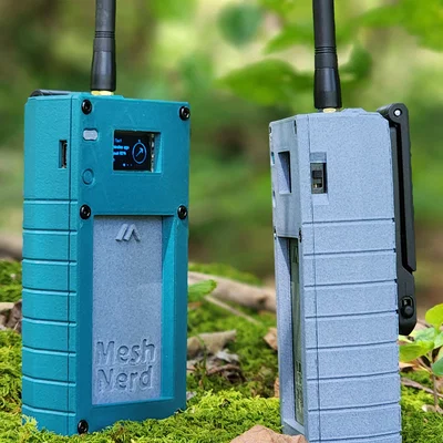 Hộp TacBox Meshtastic cho Heltec V3 (Case dùng 2 pin 18650)