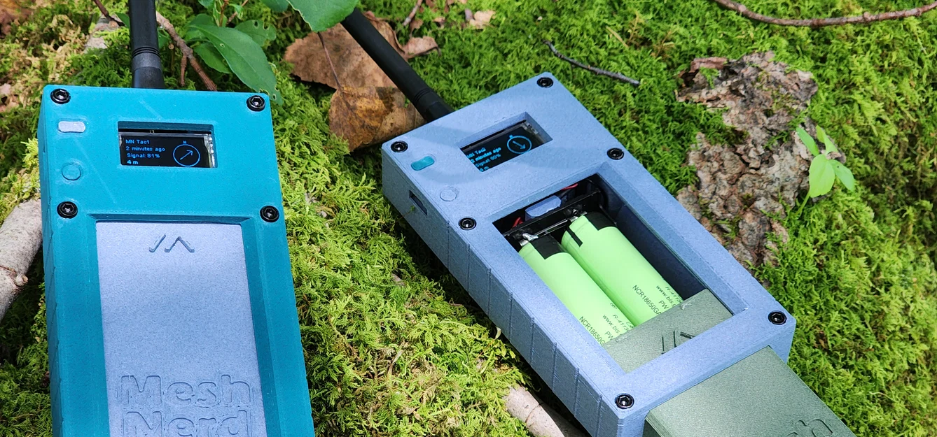 Hộp TacBox Meshtastic cho Heltec V3 (Case dùng 2 pin 18650) - Image 3