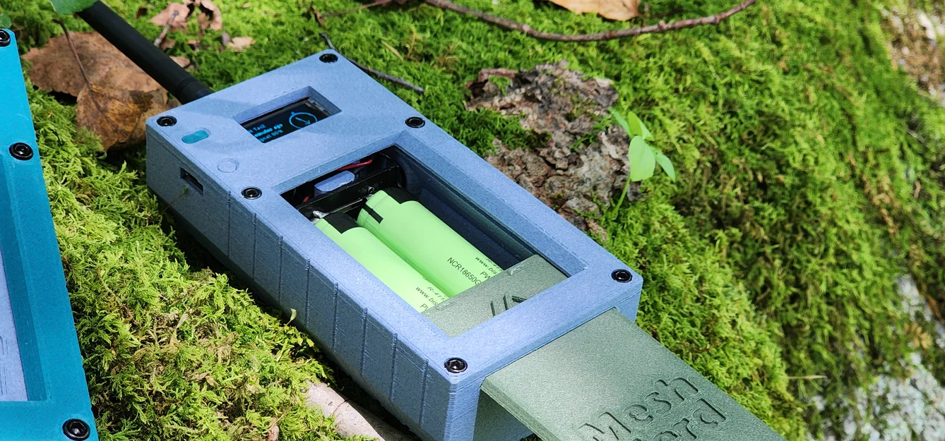 Hộp TacBox Meshtastic cho Heltec V3 (Case dùng 2 pin 18650) - Image 6