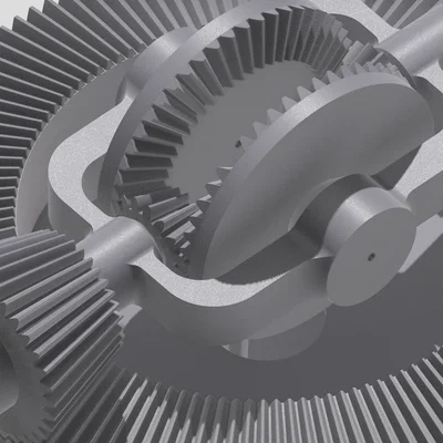 Chong chóng vườn turbine vi sai (Differential turbine garden spinner)