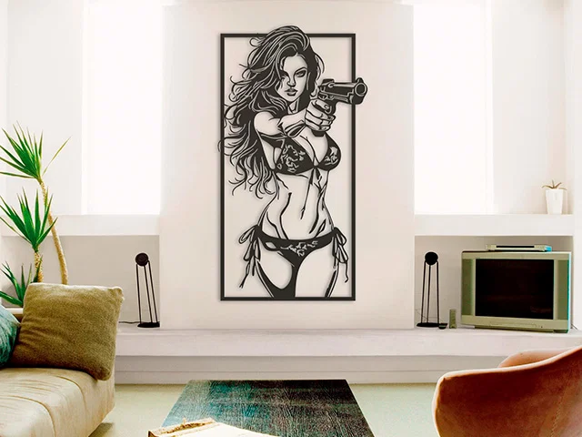 Mô hình trang trí tường Bang Bang đầy cá tính cho không gian sống - Image 1