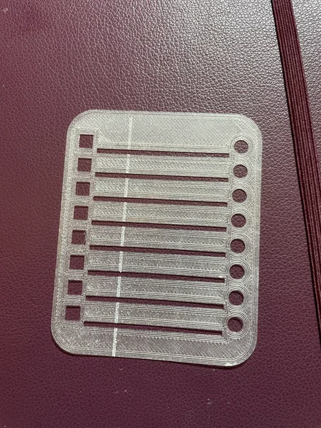 Khuôn Bullet Journal Stencil - Image 3