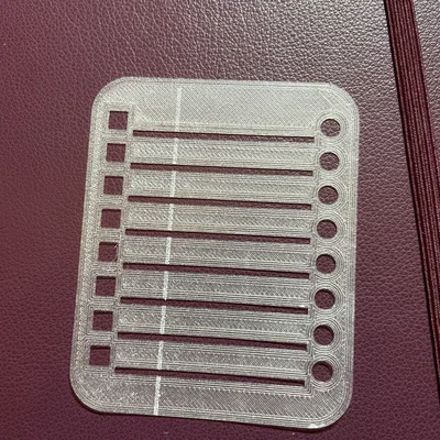 Khuôn Bullet Journal Stencil