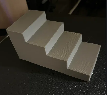 Mô hình bậc thang 4 bậc mini (Stairs) - Phụ kiện trang trí 3D - Image 2