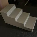 Mô hình bậc thang 4 bậc mini (Stairs) - Phụ kiện trang trí 3D - Thumbnail 2