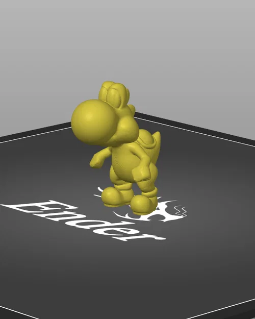 Mô hình 3D Yoshi - Người bạn đồng hành trong thế giới Mario - Image 1