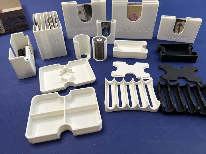 Bộ Insert Cho The Fox Experiment - Hỗ trợ bản mở rộng 5-6 người chơi! - Image 3