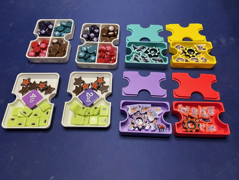 Bộ Insert Cho The Fox Experiment - Hỗ trợ bản mở rộng 5-6 người chơi! - Image 4