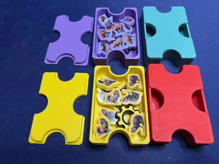 Bộ Insert Cho The Fox Experiment - Hỗ trợ bản mở rộng 5-6 người chơi! - Image 7