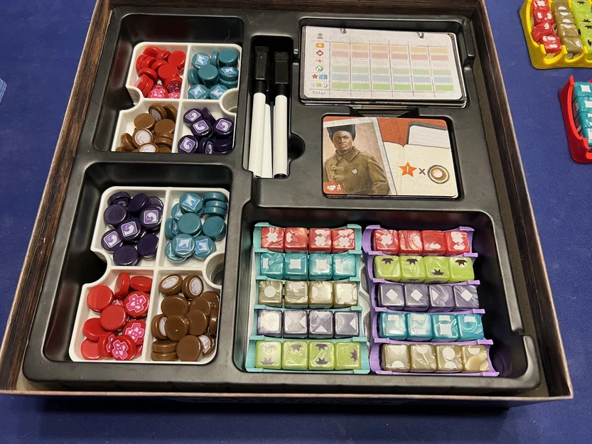 Bộ Insert Cho The Fox Experiment - Hỗ trợ bản mở rộng 5-6 người chơi! - Image 11