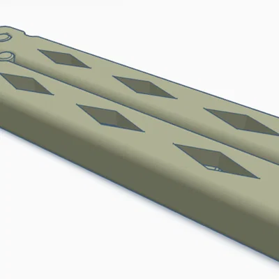 Lược chải tóc kiểu dao bướm (Butterfly Comb) - File in 3D độc lạ