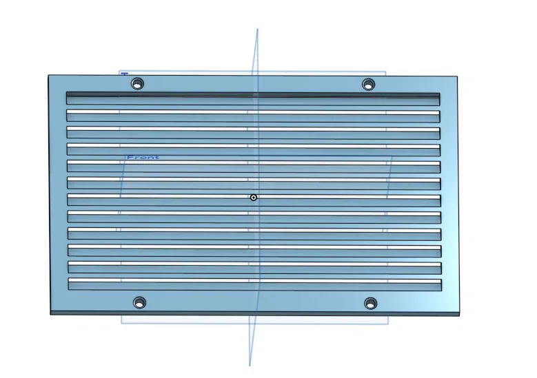 Tấm lưới thông gió 3D (Ventilation Grill) bền đẹp, dễ in - Image 1