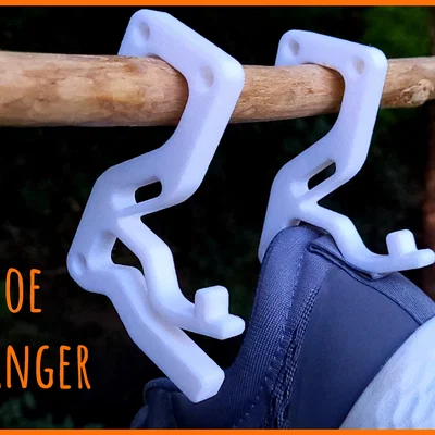 Móc Treo Giày Dạng Kẹp Siêu Bền (Rugged Shoe Clip Hangers)