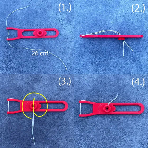 Tay cầm chỉ nha khoa kèm tăng chỉnh lực căng V2 - Image 3