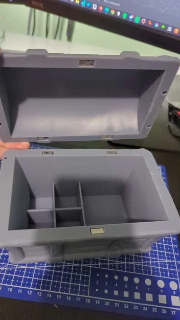 Rương kho báu in 3D trang trí và lưu trữ đồ nhỏ độc đáo - Image 4