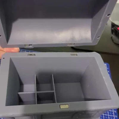 Rương kho báu in 3D trang trí và lưu trữ đồ nhỏ độc đáo