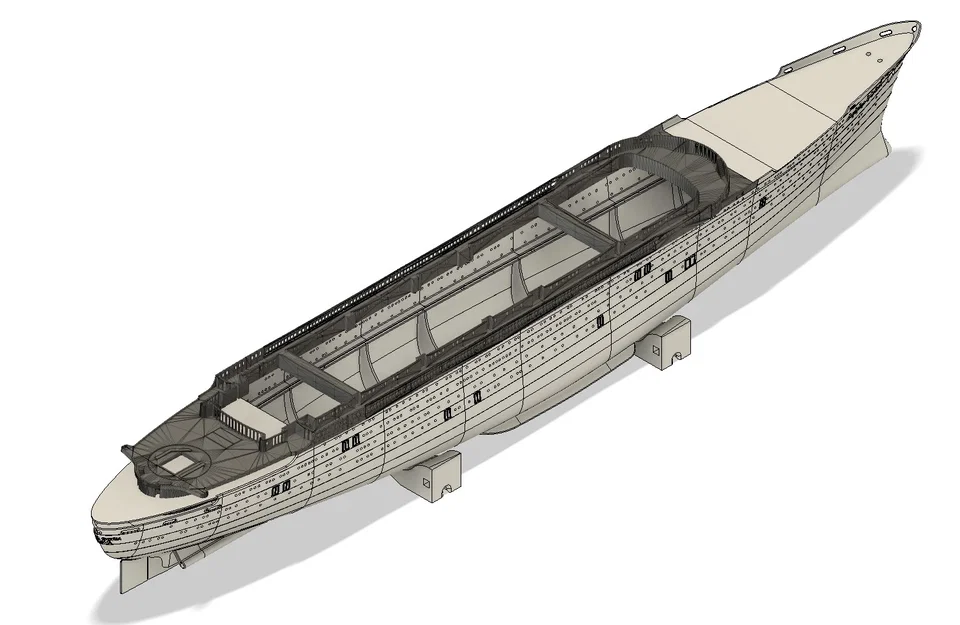 Andrea Doria Hull V.2 – Thân tàu cập nhật - Image 4