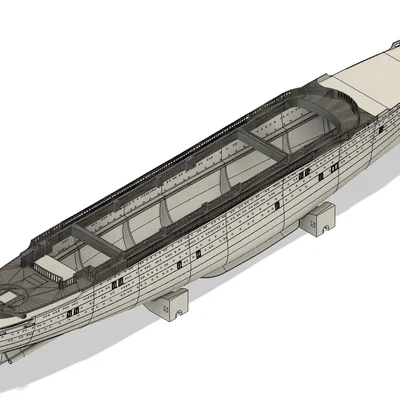 Andrea Doria Hull V.2 – Thân tàu cập nhật