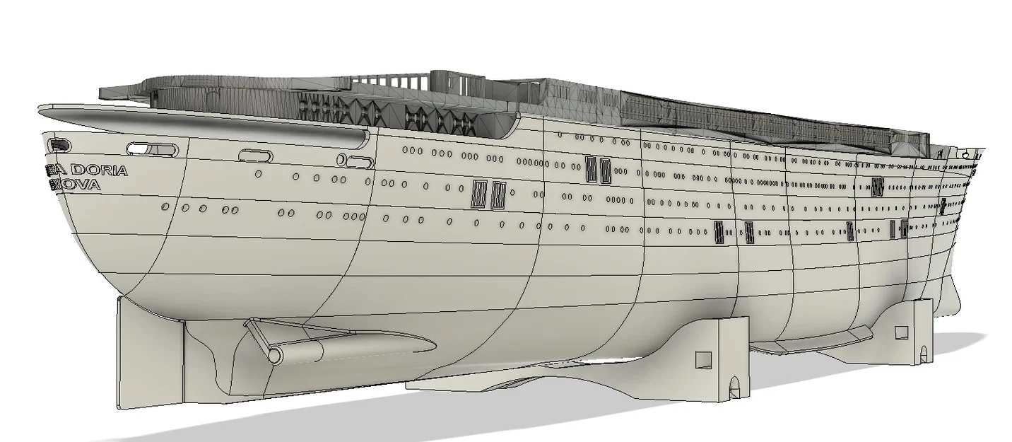 Andrea Doria Hull V.2 – Thân tàu cập nhật - Image 5