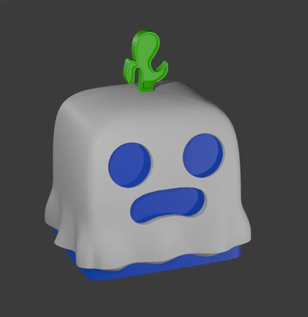 Mô hình Ghost Fruit 3D - Phụ kiện trang trí cho fan Blox Fruits - Image 1