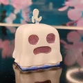 Mô hình Ghost Fruit 3D - Phụ kiện trang trí cho fan Blox Fruits - Thumbnail 2