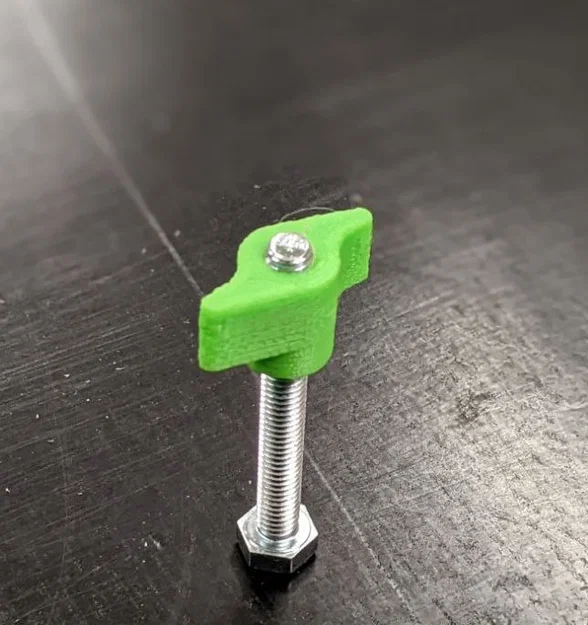 Đai ốc cánh M6 (M6 Wingnut) in 3D tiện dụng cho lắp ráp - Image 1