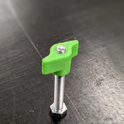 Đai ốc cánh M6 (M6 Wingnut) in 3D tiện dụng cho lắp ráp