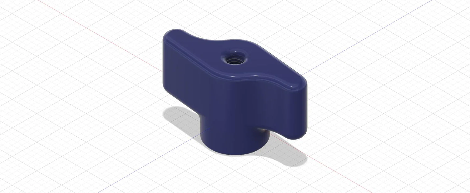 Bộ đai ốc tai hồng Wingnut M3-M10 in 3D đa năng - Image 2
