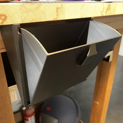 Thùng Rác Gắn Dưới Gầm Bàn